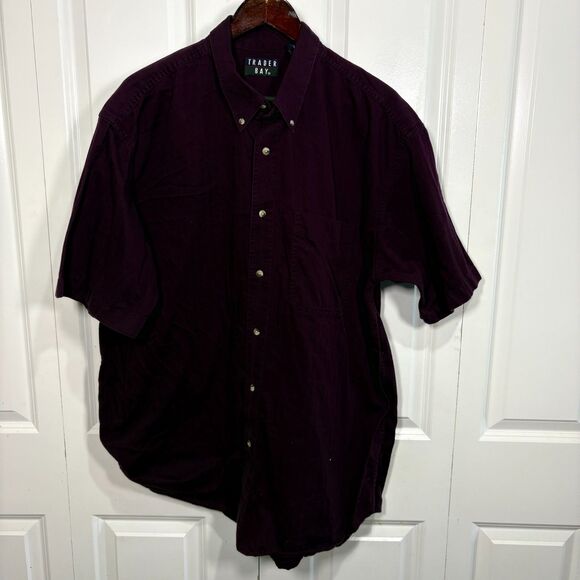 Trader Bay XLT Button-Down Shirt Men Relaxed Fit Cottagecore, Y2K Vibes - Picture 1 of 6